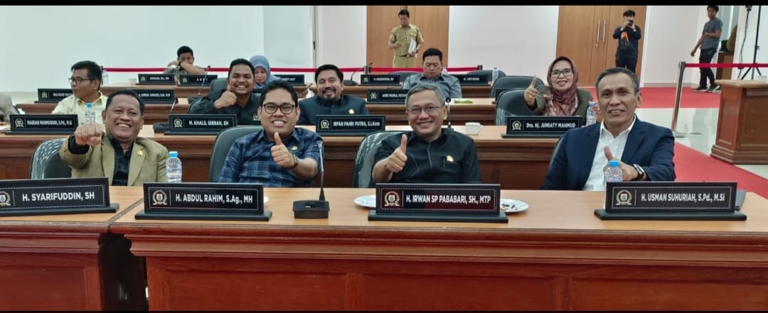 4 Pimpinan Komisi DPRD Sulbar