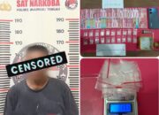 Sat Resnarkoba Polres Mamuju Tengah Tangkap Dua Terduga Pengedar Narkotika di Budong-Budong, Amankan 17,6 Gram Sabu dan Alat Bukti Lainnya