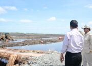 Presiden Prabowo Tinjau Infrastruktur Areal Lumbung Pangan di Wanam, Merauke