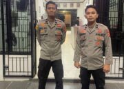Pengamanan Gudang Logistik KPU Mamuju Pasca Penetapan Pemenang Pilkada