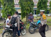Polresta Mamuju Gelar Operasi Cipta Kondisi Pasca Pilkada Serentak di Kawasan Pelabuhan Simboro