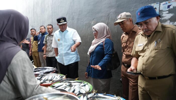 Jelang Nataru, PJ Bahtiar Bersama Forkopimda Sulbar Tinjau Harga Kebutuhan Pokok
