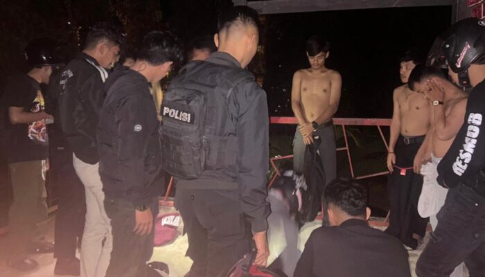 4 Pemuda Diamankan Polisi, Ditemukan Miras dan Puluhan Butir Boje